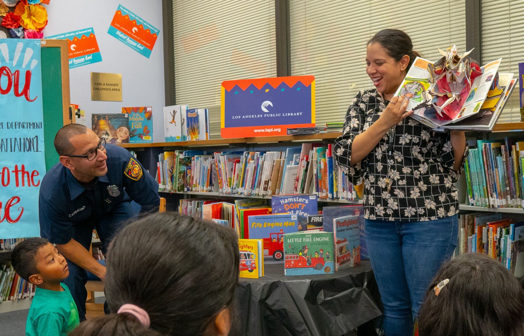 Jennifer Duarte from Benjamin Franklin Branch Library in Boyle Heights